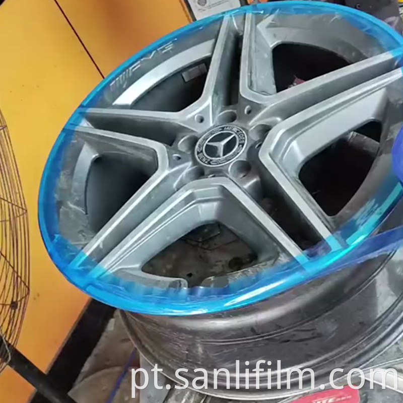 Perforation Option for Wheel Protective Film